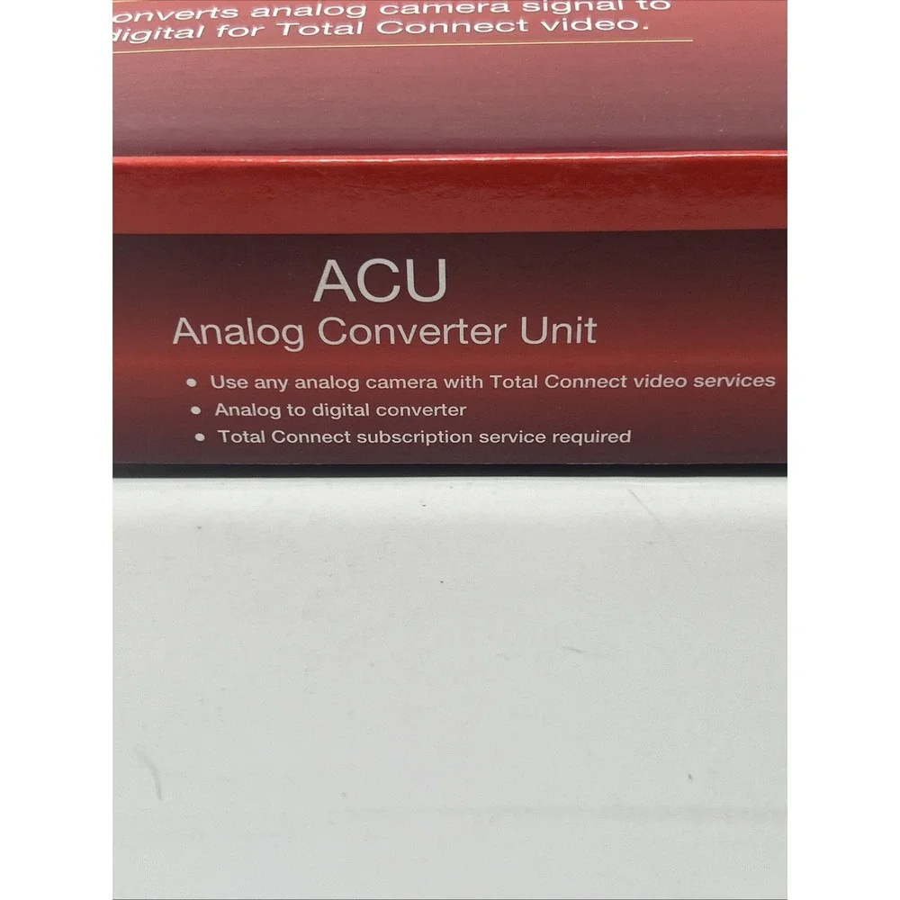 NEW Honeywell ACU Analog Converter Unit Coverts Analog Camera Signal To Digital